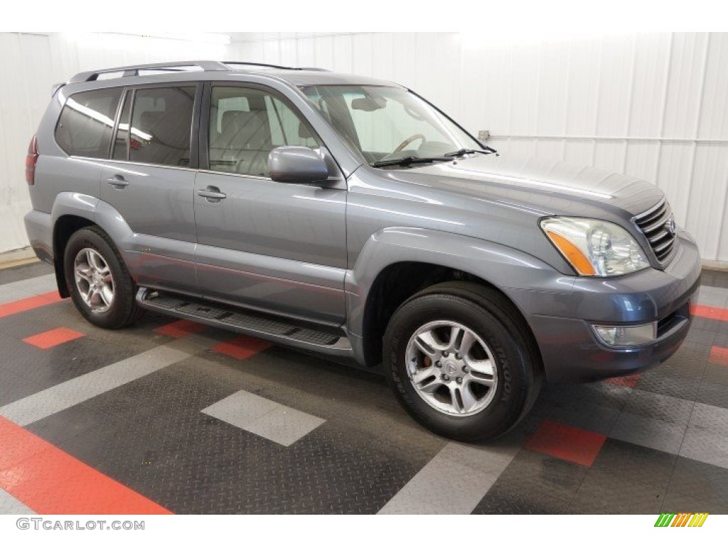 2004 GX 470 - Ash Blue Mica / Dark Gray photo #5