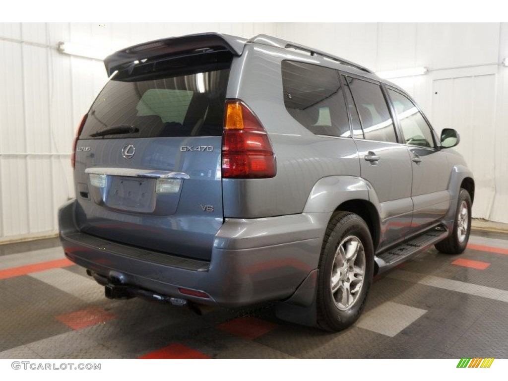 2004 GX 470 - Ash Blue Mica / Dark Gray photo #7