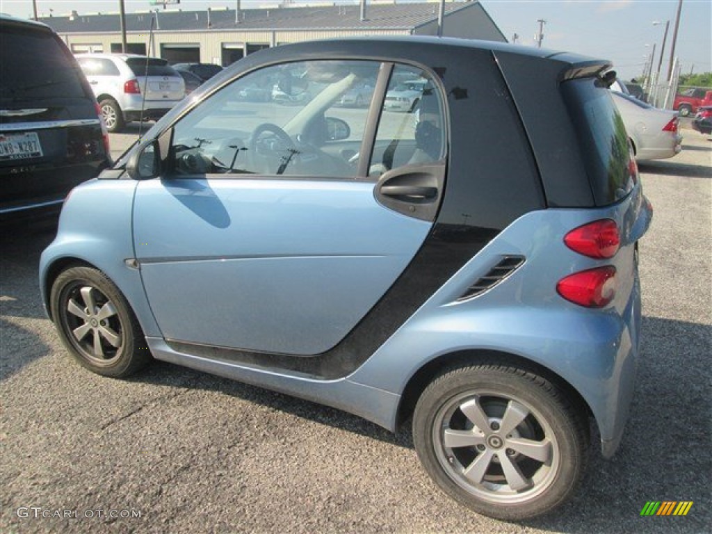 2012 fortwo passion coupe - Light Blue Metallic / Design Black photo #3
