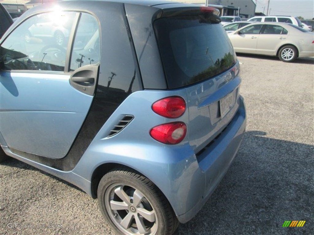 2012 fortwo passion coupe - Light Blue Metallic / Design Black photo #4