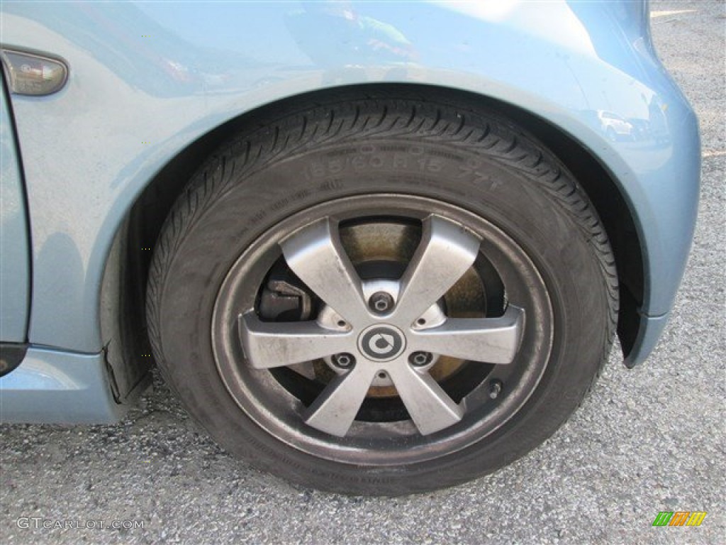 2012 fortwo passion coupe - Light Blue Metallic / Design Black photo #12