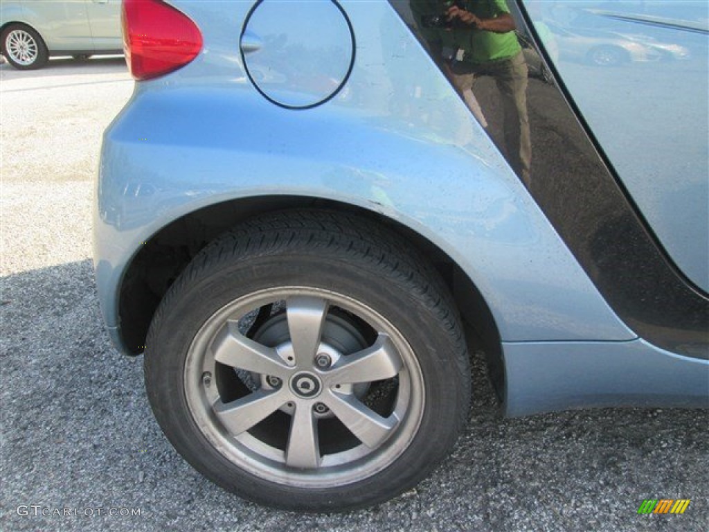 2012 fortwo passion coupe - Light Blue Metallic / Design Black photo #13