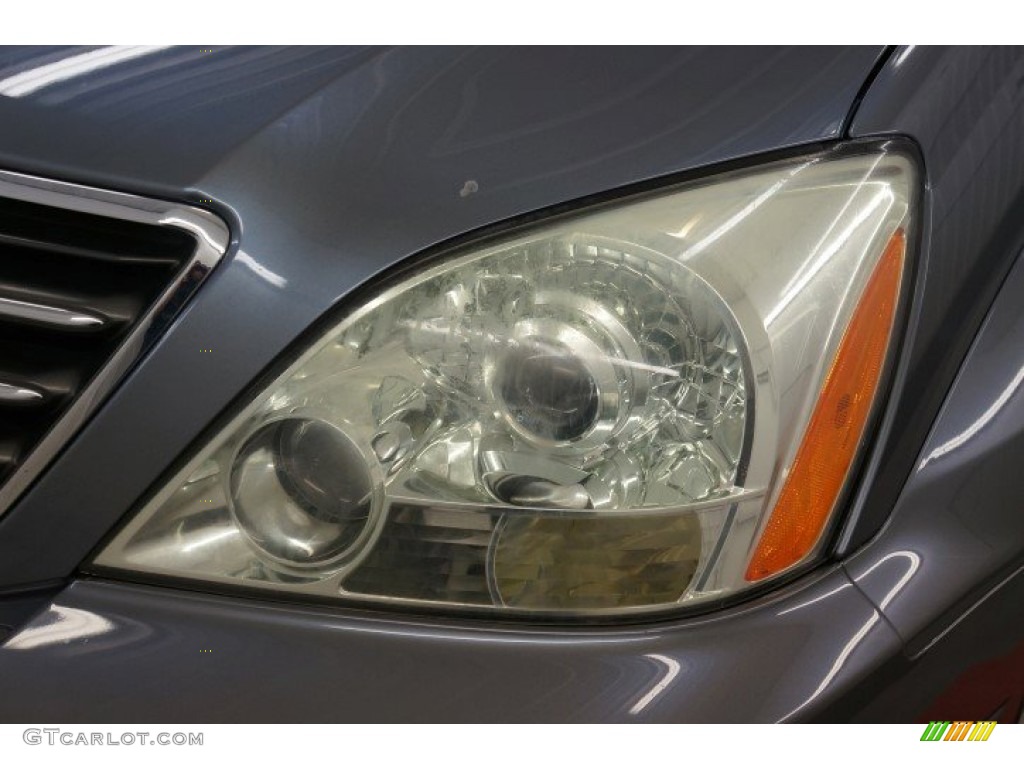 2004 GX 470 - Ash Blue Mica / Dark Gray photo #40