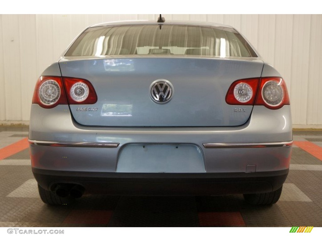2006 Passat 2.0T Sedan - Arctic Blue Silver / Classic Grey photo #8