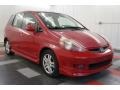 2007 Milano Red Honda Fit Sport  photo #5