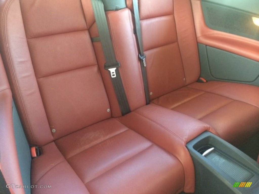 2011 C70 T5 - Black / Cranberry Leather/Off Black photo #11