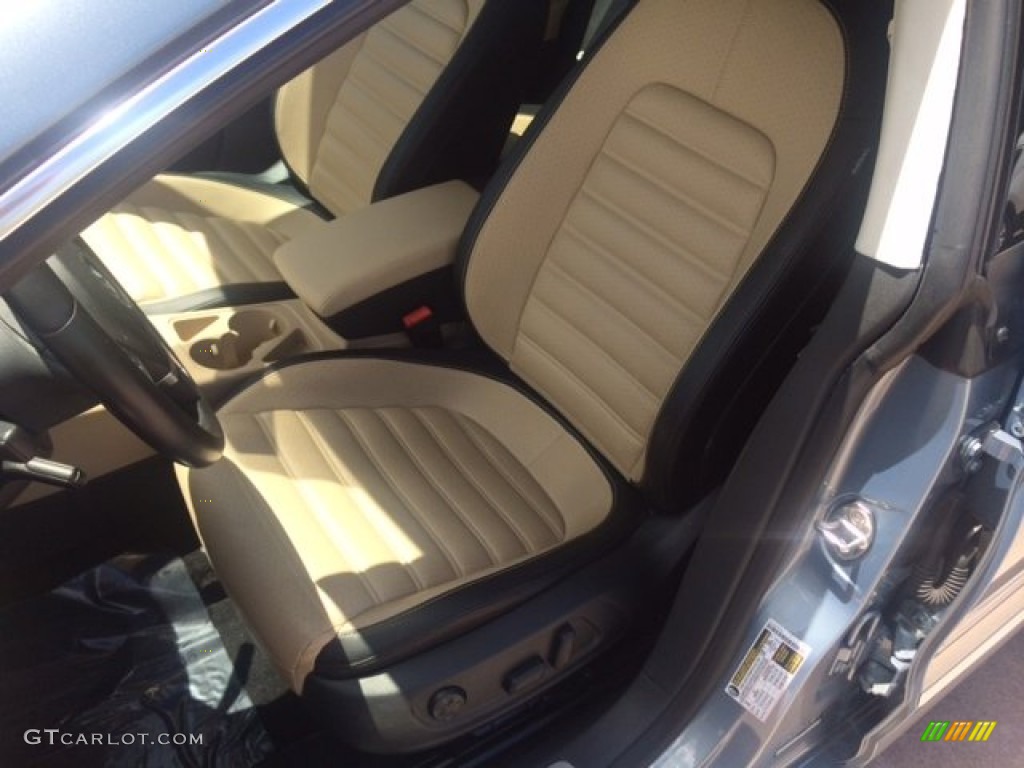 2013 CC Sport Plus - Iron Gray Metallic / Desert Beige/Black photo #9