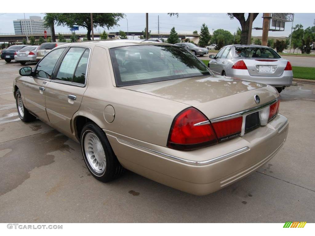 2000 Grand Marquis LS - Harvest Gold Metallic / Medium Parchment photo #5