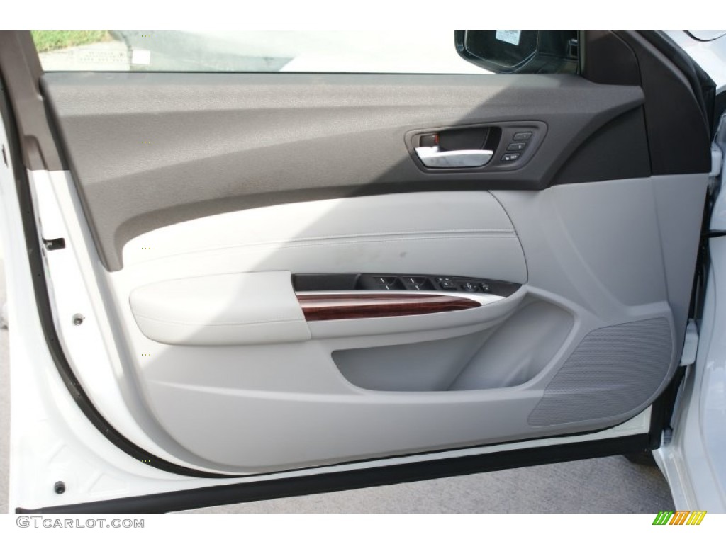 2015 TLX 2.4 - Bellanova White Pearl / Graystone photo #11