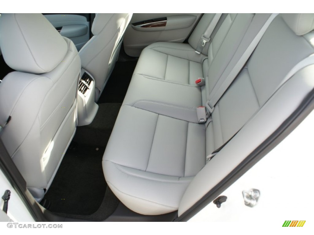 2015 TLX 2.4 - Bellanova White Pearl / Graystone photo #15