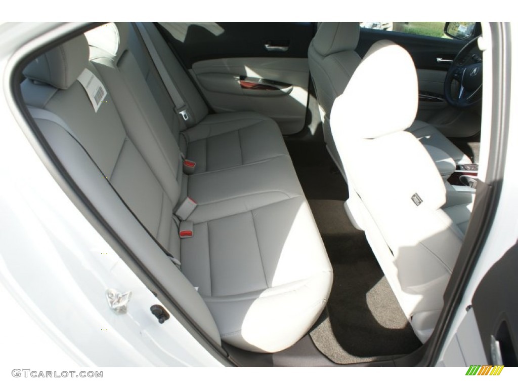 2015 TLX 2.4 - Bellanova White Pearl / Graystone photo #18