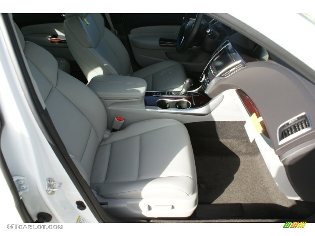 2015 TLX 2.4 - Bellanova White Pearl / Graystone photo #21