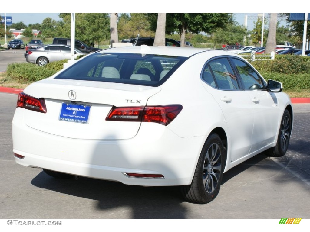 2015 TLX 2.4 - Bellanova White Pearl / Graystone photo #8