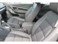 2015 Volkswagen Eos Titan Black Interior Front Seat Photo