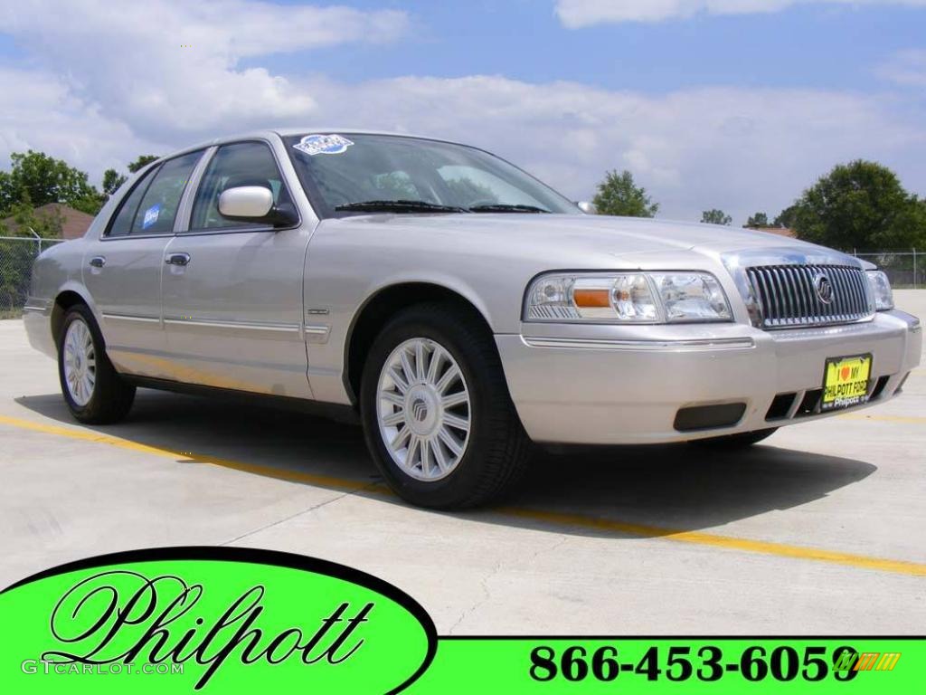 2009 Grand Marquis LS Ultimate Edition - Silver Birch Metallic / Medium Light Stone photo #1