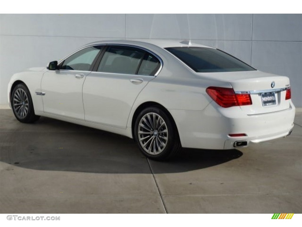 2012 7 Series 740Li Sedan - Alpine White / Oyster/Black photo #3