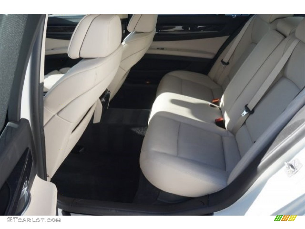 2012 7 Series 740Li Sedan - Alpine White / Oyster/Black photo #14