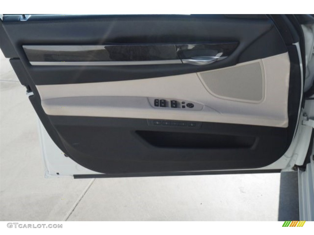 2012 7 Series 740Li Sedan - Alpine White / Oyster/Black photo #16