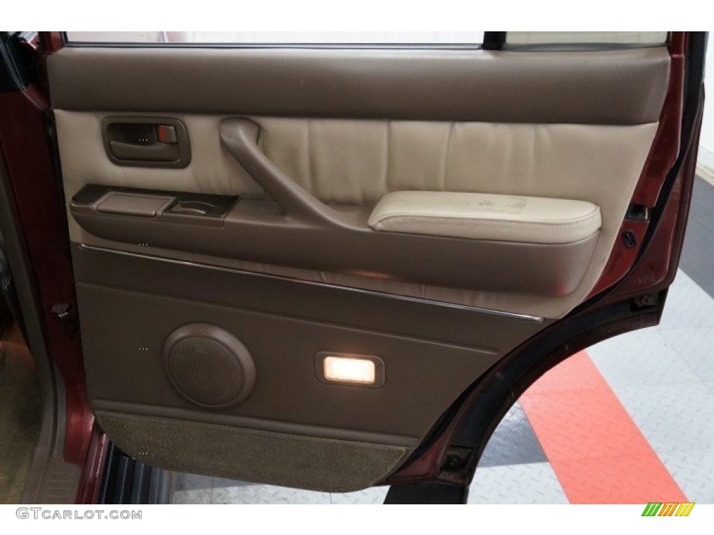 1995 Toyota Land Cruiser Standard Land Cruiser Model Beige Door Panel Photo #96799201