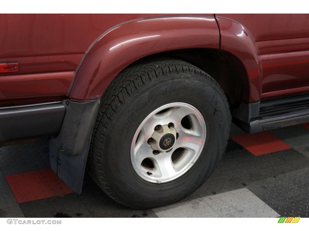 1995 Land Cruiser  - Medium Red Pearl / Beige photo #51