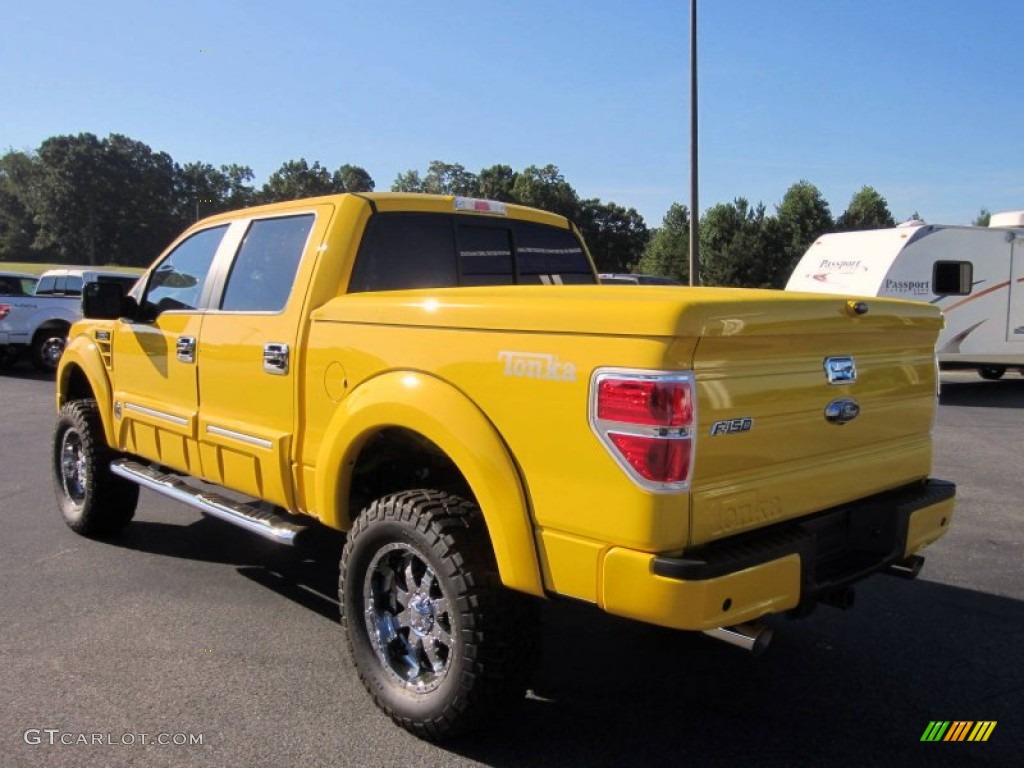 Tonka Edition Iconic Yellow 2014 Ford F150 Tonka Edition Crew Cab 4x4 Exterior Photo #96801025