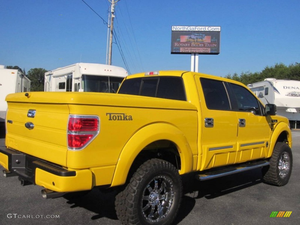 2014 F150 Tonka Edition Crew Cab 4x4 - Tonka Edition Iconic Yellow / Black photo #5