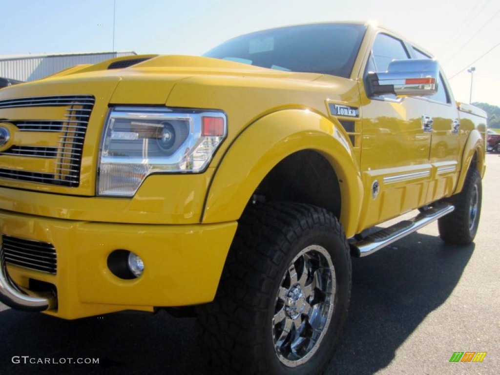 2014 F150 Tonka Edition Crew Cab 4x4 - Tonka Edition Iconic Yellow / Black photo #38