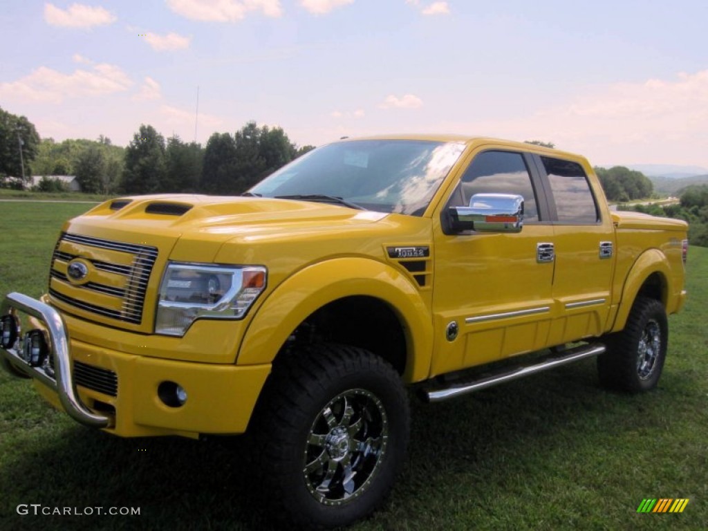 2014 F150 Tonka Edition Crew Cab 4x4 - Tonka Edition Iconic Yellow / Black photo #7