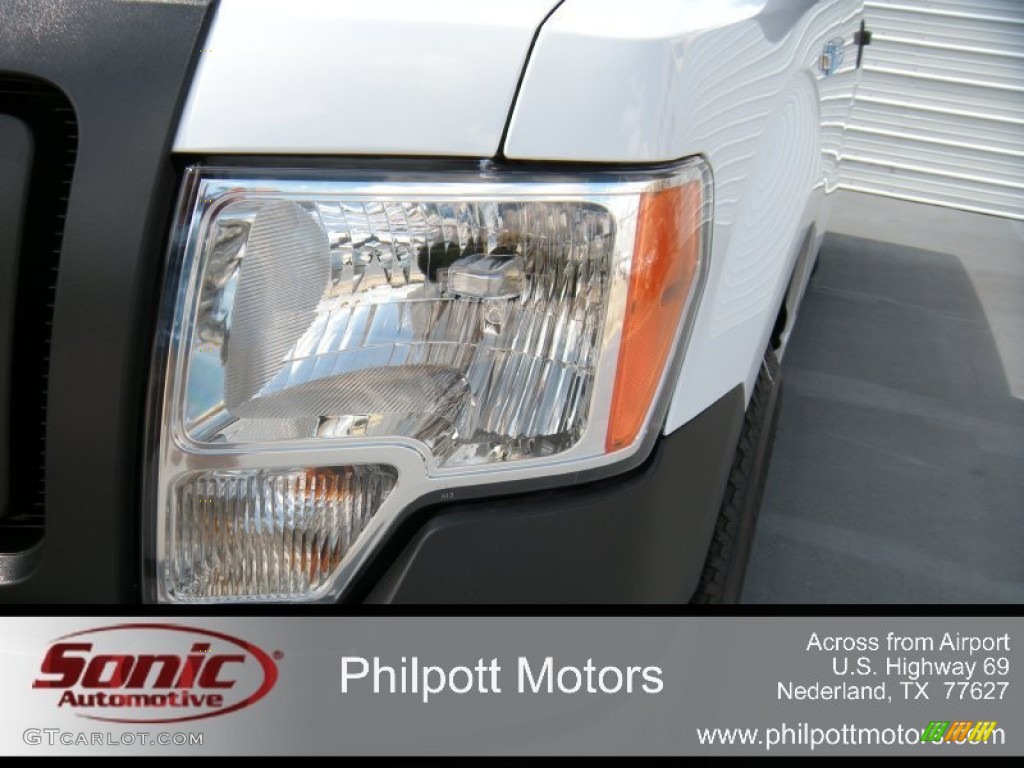 2014 F150 XL Regular Cab - Oxford White / Steel Grey photo #10