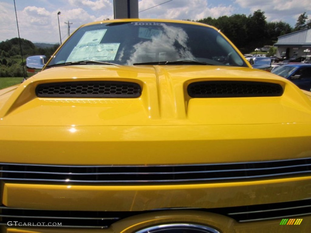 2014 F150 Tonka Edition Crew Cab 4x4 - Tonka Edition Iconic Yellow / Black photo #34