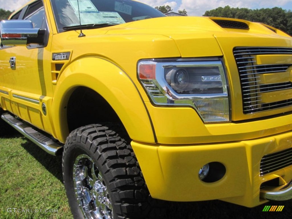 2014 F150 Tonka Edition Crew Cab 4x4 - Tonka Edition Iconic Yellow / Black photo #37