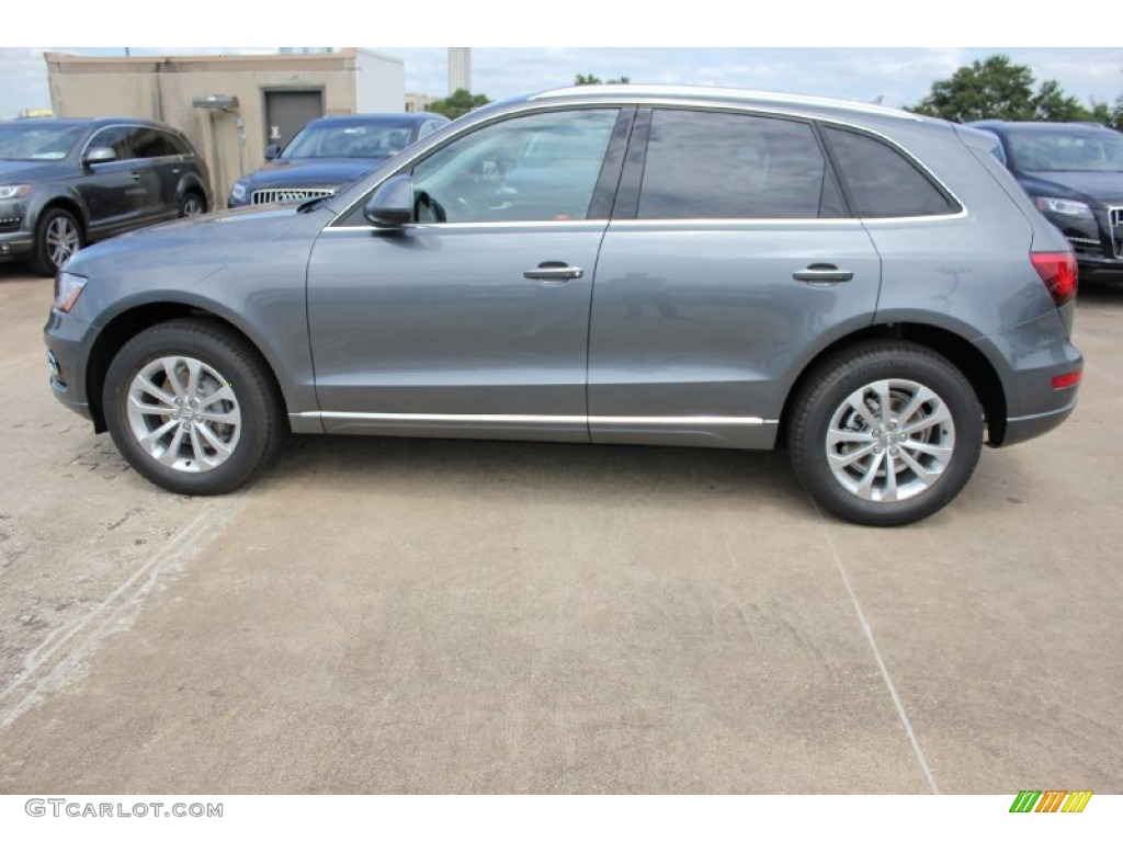 Monsoon Gray Metallic 2015 Audi Q5 2.0 TFSI Premium quattro Exterior Photo #96802687