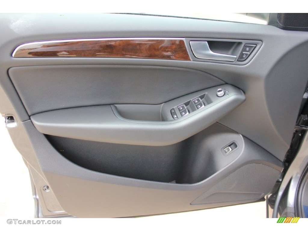 2015 Audi Q5 2.0 TFSI Premium quattro Black Door Panel Photo #96802741