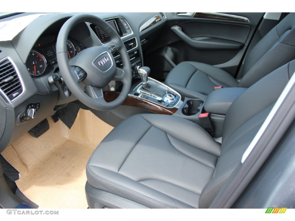 Black Interior 2015 Audi Q5 2.0 TFSI Premium quattro Photo #96802759