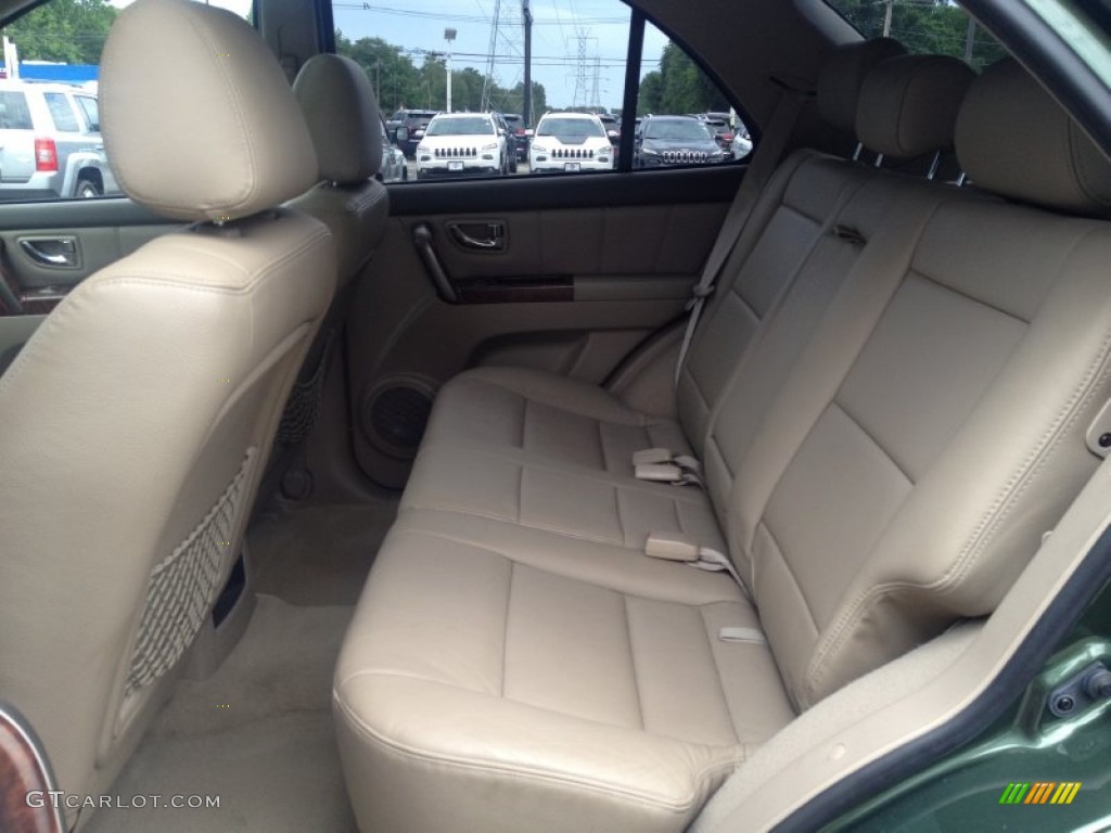 2005 Sorento EX 4WD - Ivy Green Metallic / Beige photo #13