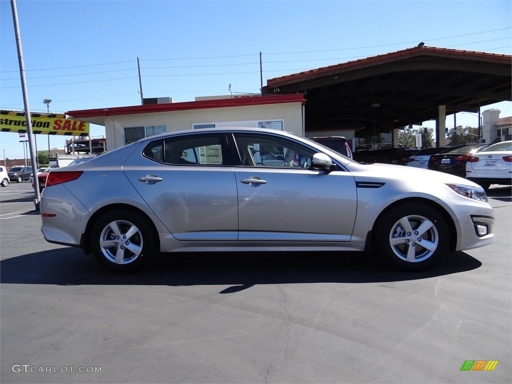2015 Optima LX - Satin Metal / Beige photo #2