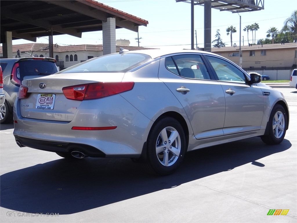 2015 Optima LX - Satin Metal / Beige photo #3