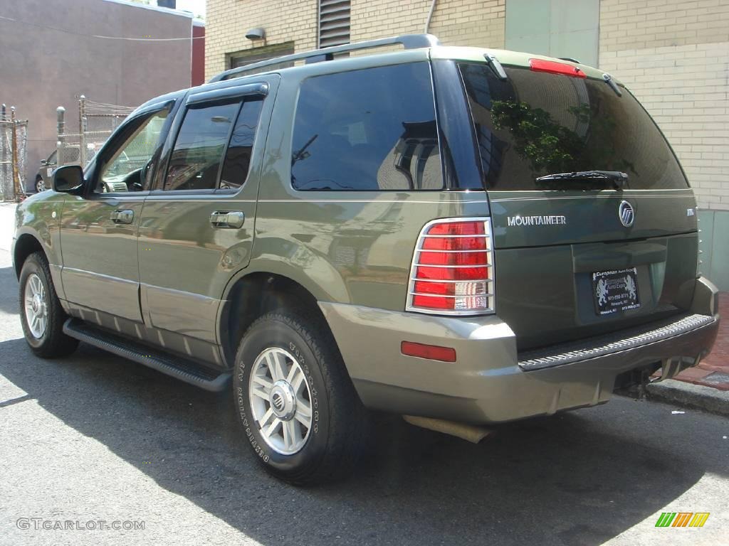2003 Mountaineer Convenience AWD - Estate Green Metallic / Medium Dark Parchment photo #4
