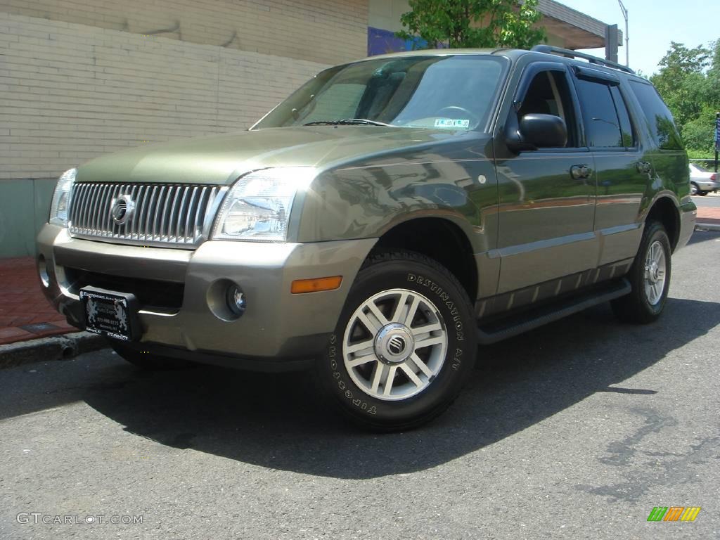2003 Mountaineer Convenience AWD - Estate Green Metallic / Medium Dark Parchment photo #8