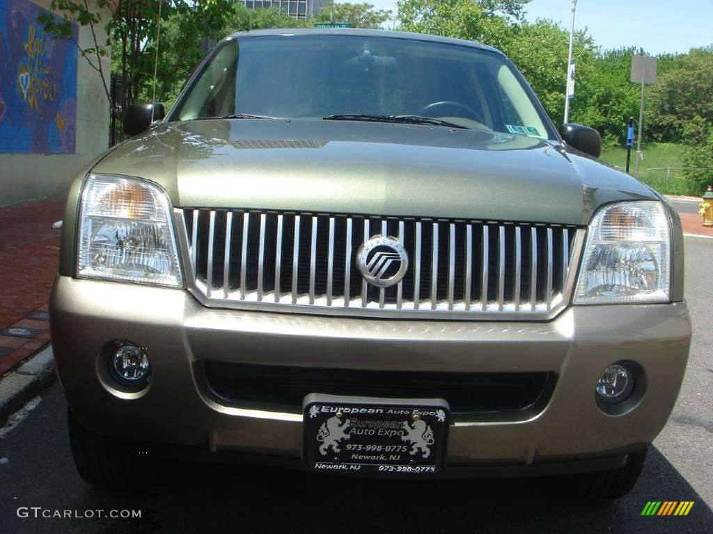 2003 Mountaineer Convenience AWD - Estate Green Metallic / Medium Dark Parchment photo #13