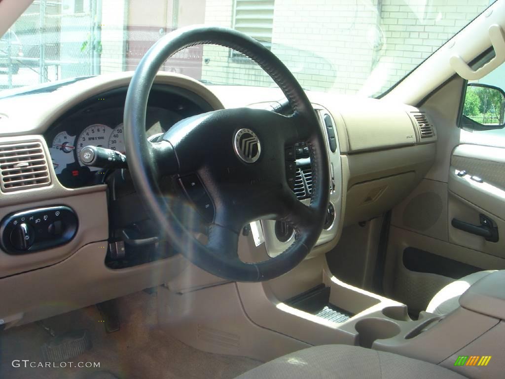 2003 Mountaineer Convenience AWD - Estate Green Metallic / Medium Dark Parchment photo #15