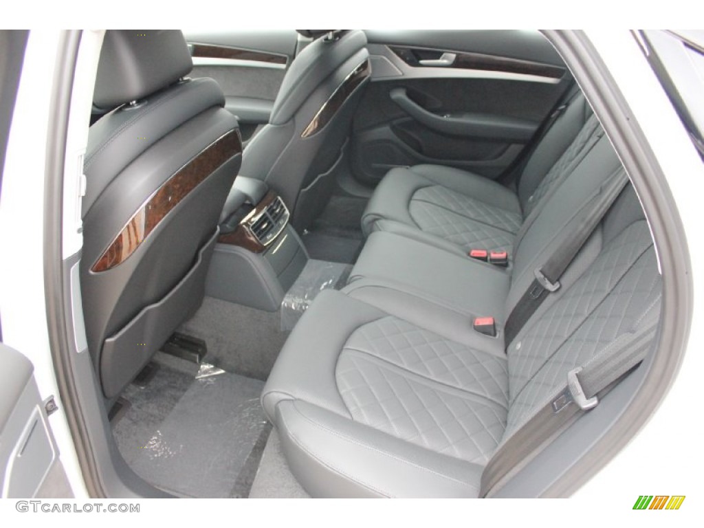 2015 A8 3.0T quattro - Glacier White Metallic / Black photo #33