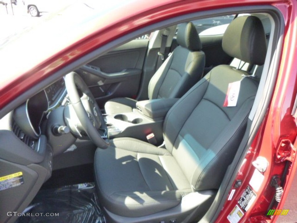 2015 Optima SX - Remington Red / Black photo #10