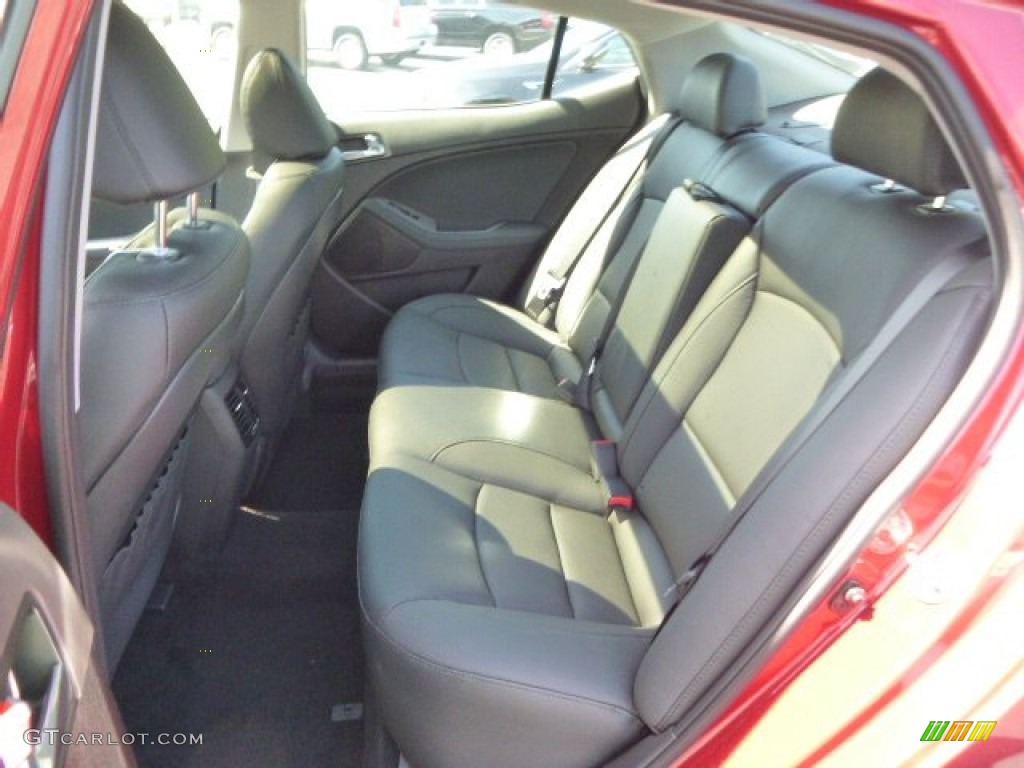 2015 Optima SX - Remington Red / Black photo #11