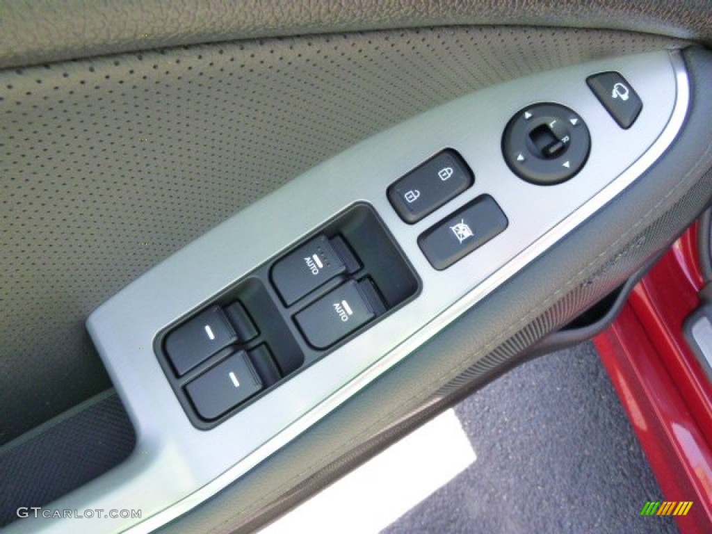 2015 Optima SX - Remington Red / Black photo #13