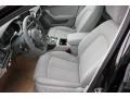 2015 Audi A6 Titanium Gray Interior Front Seat Photo