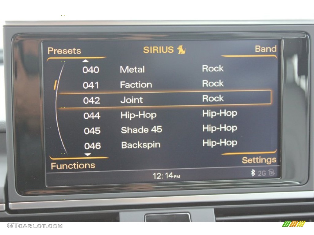 2015 Audi A6 3.0T Prestige quattro Sedan Audio System Photos