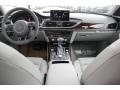 2015 Audi A6 Titanium Gray Interior Dashboard Photo