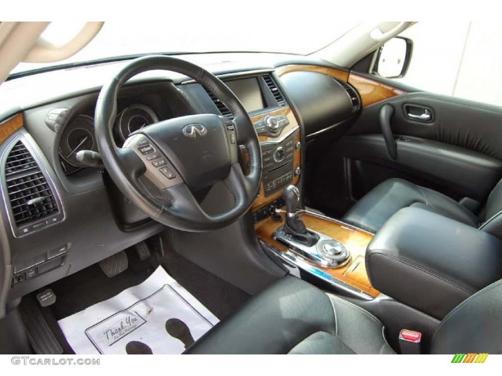 Graphite Interior 2013 Infiniti QX 56 Photo #96808868