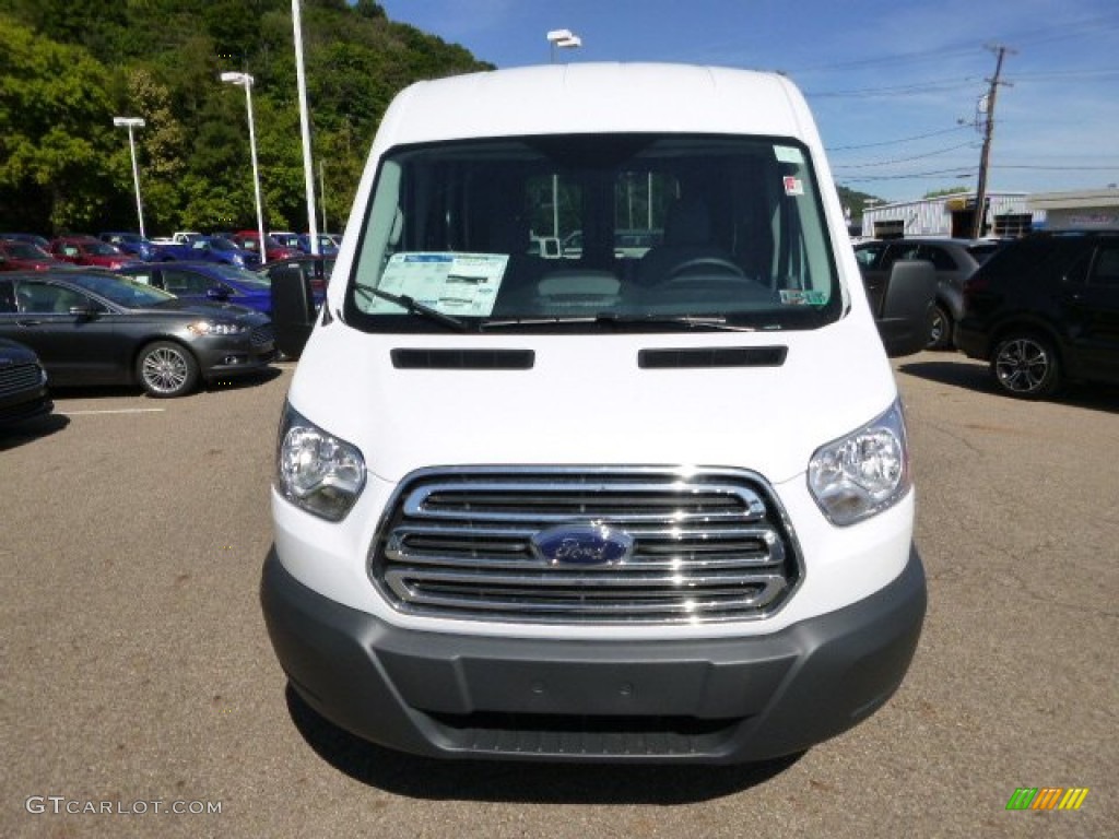 2015 Transit Van 350 MR Long - Oxford White / Pewter photo #3
